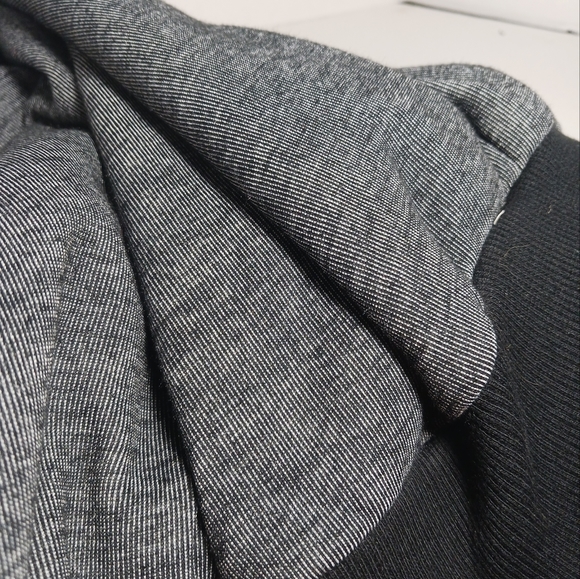 Galaxy By  HARVIC  Grey Black Full  Zip Hoodie Jacket  XXL  Sweater Mens - Picture 5 of 9